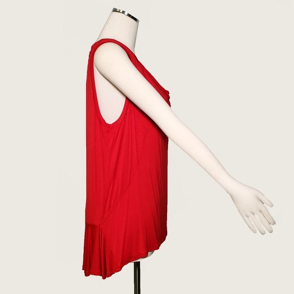 cable & gauge Asymmetrical Pleated Top NWT - Picture 4 of 9